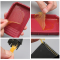 4pcs Woodworking Glue Tools Kit Silicone Brushes With Applicator Squeegee Glue Tray Wood Glue Up Set Glue Applicator Tools