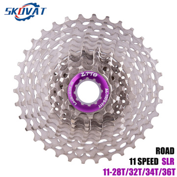 ZTTO Ultralight Road Bike Cassette 11 Speed SLR 11-28t 11-32t 11-34t 11-36t 11s Bicycle Freewheel for 11 Speed HG System
