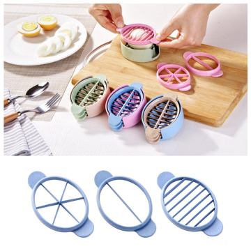 New Wheat Straw Egg Cutter Split Device Food Divider Egg Slicer Split Device Egg Cutter Egg Slicer Food Divider Wheat Straw