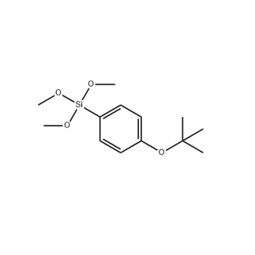 (4-(tert-butoxy)phenyl)trimethoxysilane