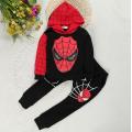 Spiderman children costume boys clothing sets spring coat kids Pant 2pcs clothes Set girls hoodies and sweatshirt trousers baby