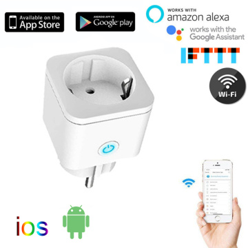 Smart WiFi Plug 16A Power Monitor Timer Socket Voice Control Smart Home Wireless Compatible With Alexa Google Home Assistant