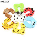 Saftey Gates Doorways 5pc Kids Baby Animal Jammers Stop Edge Corner Guards Door Stopper Holder lock baby Safety Finger Protector