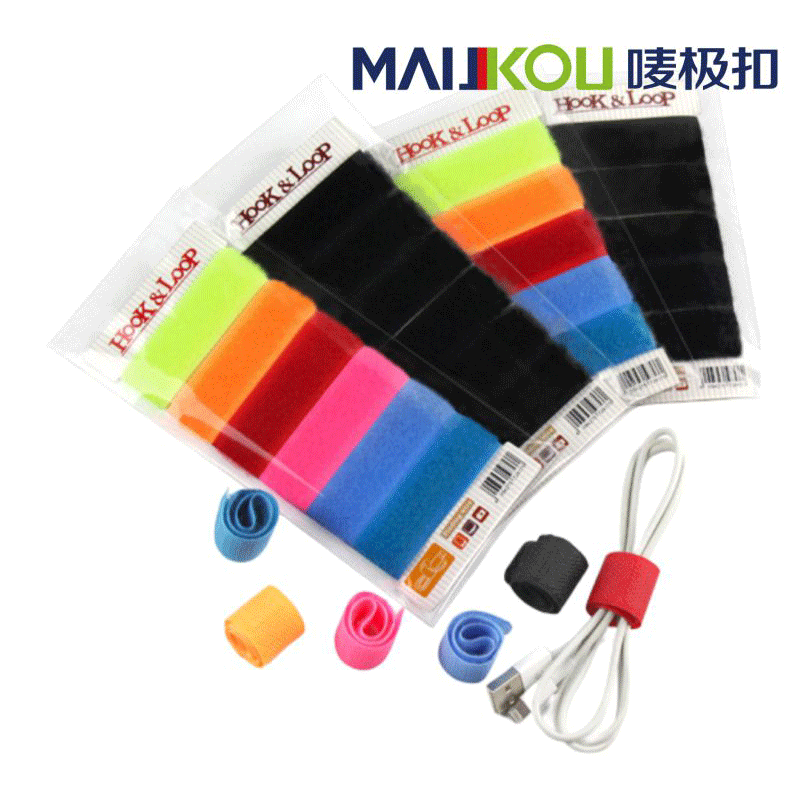 Efficient Reverse Velcro Cable Ties for Organized Wiring