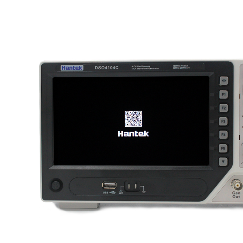 Hantek DSO4104C Oscilloscope Digital 4 Channel 100Mhz PC LCD Display Auto Function Osciloscopio Portail 7 Inch USB Oscilloscopes