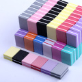 New 50pcs lot Double-sided Mini Nail File Blocks Colorful Sponge Nail Polish Sanding Buffer Strips Polishing Manicure Tools