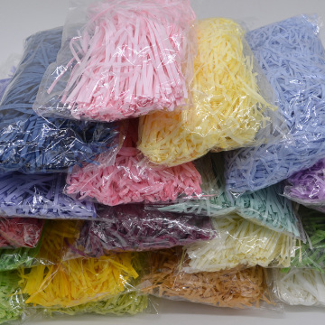 10g/bag Paper Raffia Shredded Crinkle Paper Confetti Gifts Box Filling Material Birthday Wedding Party DIY Decoration Supplies