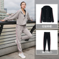 100kg Can Wear Autumn Women Sportswear Tracksuit Loose Jacket Hoodie+pant Running Jogging Fitness Casual Workout Set Sport Suit