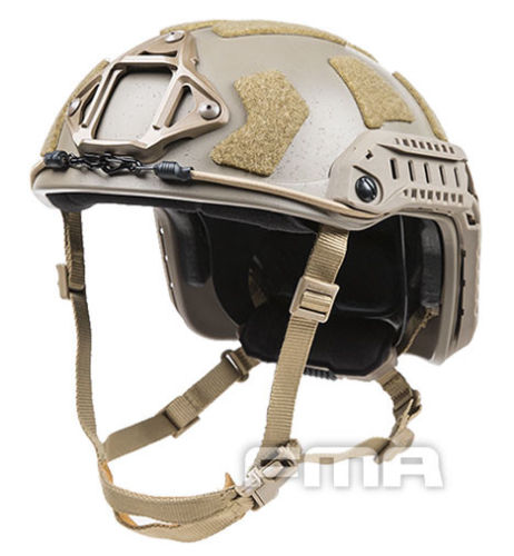 FMA Tactical Airsoft Paintball SF Helmet Super High Cut TB1315BL/XL BK/DE/FG