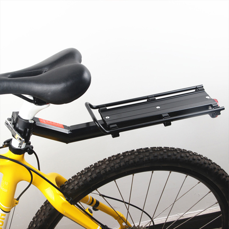 Bicycle Rack Bicycle Luggage Carrier Bike Cargo Rear Rack Shelf Quick Release Flat Rack Road Mtb Bike Aluminum Alloy Rear Rack