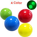 4pcs Luminous Sticky Wall Ball Toys Sticky Wall Ball Suction Wall Luminous Toy Ball Children Adult Decompression Wall Ball Toy