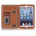 Retro Hand Belt Holder PU Leather Wallet Case For Apple iPad Mini 1/2/3/4/5, Multi-angle Stand Smart Tablet Cover Case