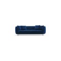 Italian minimalist first layer cowhide modern living room sofa combination Nordic Light luxury Microfiber Fabric leather sofa