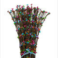 12pcs 40cm Bud Branches Artificial Flower Iron Wire Branches Artificial Decoration Scrapbooking Decorative Wreath Fake Flowers