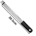 12 Inch Cheese Grater Rectangle Stainless Steel Cheese Grater Tools Chocolate Lemon Zester Fruit Peeler Kitchen Gadgets