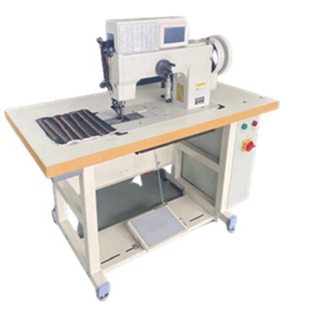 HM-204 Hot Sale Computer Industrial Sewing Machine Double Needle Heavy Duty Sofa Machine (2)