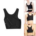Black Short Corset with Three Rows of Hooks Tomboy Health Shaping Model 2021 Hot Sale and Comfortable