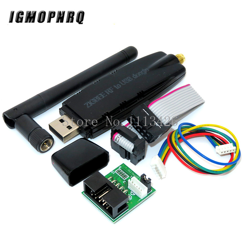 RF TO USB (CC2530 CC2591) RF switch USB transparent serial data transmission equipment