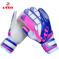 Etto Professional Latex Goalkeeper Gloves Men Women Football Soccer Training Match Goalie Gloves With Fingers Protection HSG417