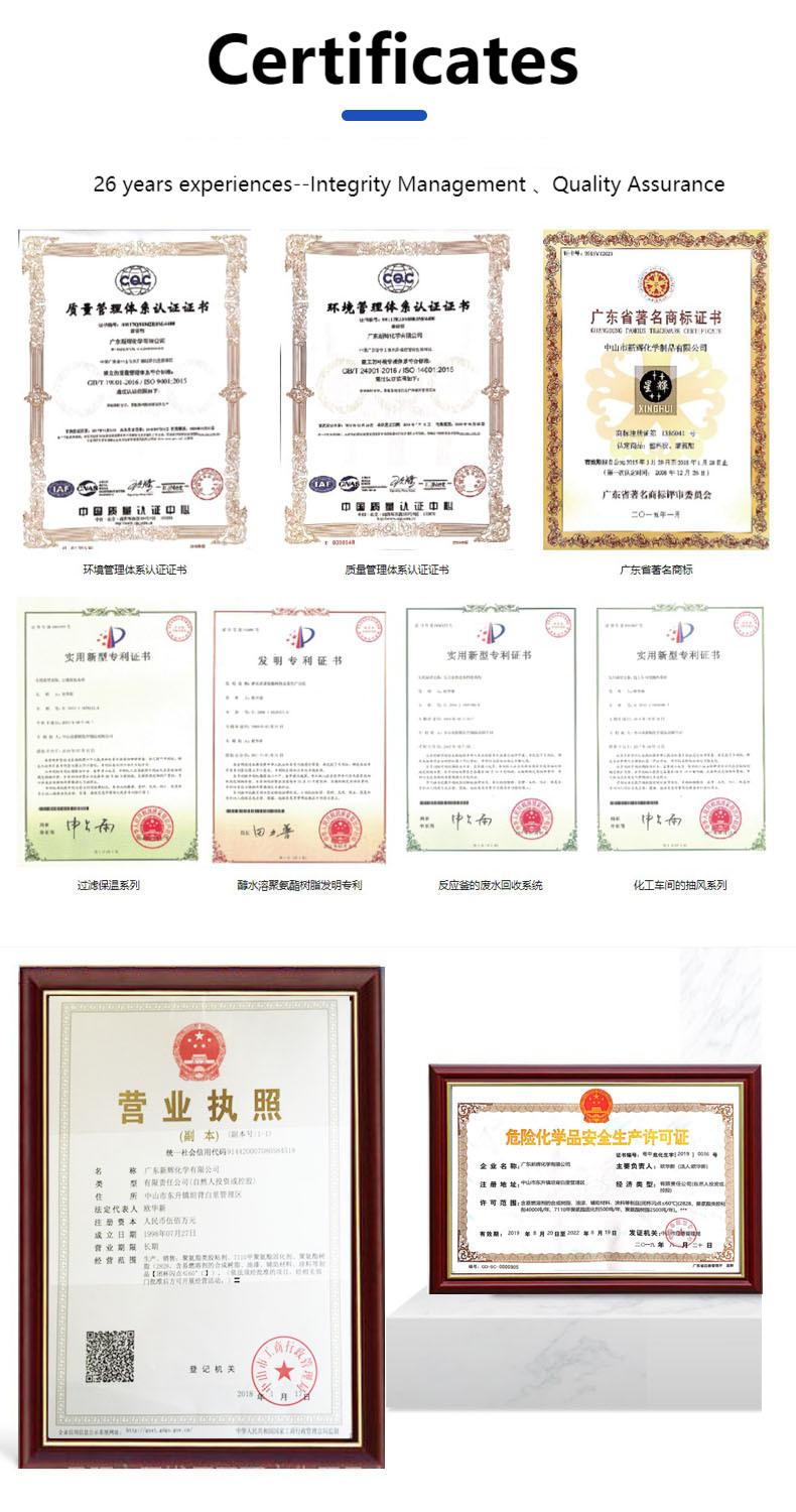 xinhui ISO9001 ISO14001  ISO45001
