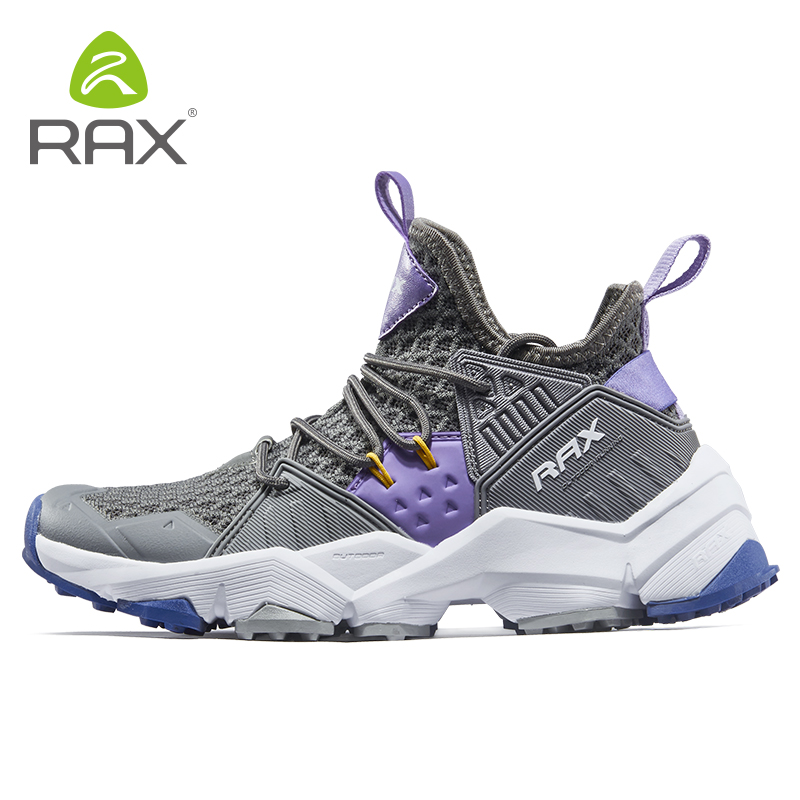 RAX Outdoor Breathable Hiking Shoes Men Lightweight Walking Trekking Sneakers Women Antiskid Mountain Climbing Shoes Waterproof