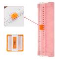 Triple Track Paper Trimmer Blades for Photo Paper Cutter Guillotine Card Trimmer Ruler Home Office Mini Paper Cutter drop ship