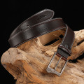 FRALU Men belt High Quality cow genuine leather luxury strap male belts for men new fashion classice vintage pin buckle