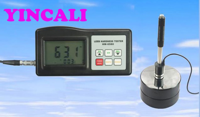 Fast Shipping HM-6560 Leeb Hardness Tester Meter Metals Durometer Measuring range 200 ~ 900 HLD could memory store 50 groups