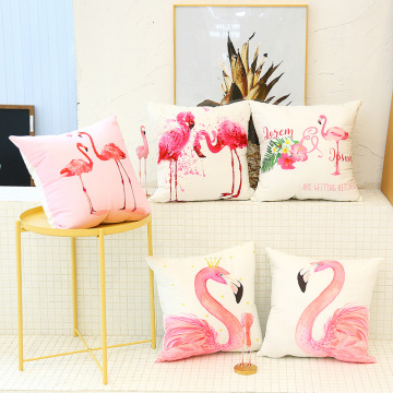 Wedding Decor Pink Flamingo Party Favors Cushion Pillow Case Wedding Favors and Gifts Birthday Party DIY Decorations Supplies