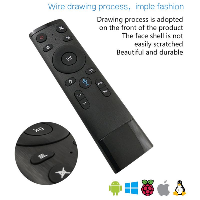 1PC Smart Remote Control For Squirrel Air 2.4G Wireless Intelligent Set-top Box Universal Remote Control Google Voice Search