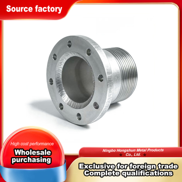 304 Stainless Steel Welded Flange Threaded Pipe Fitting