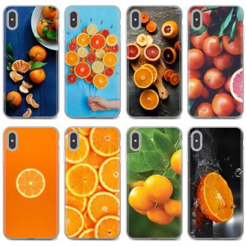 Benefits Fresh Citrus Orange Fruit Soft TPU Cover For Huawei Y6 Y5 2019 For Xiaomi Redmi Note 4 5 6 7 8 Pro Mi A1 A2 A3 6X 5X 7A