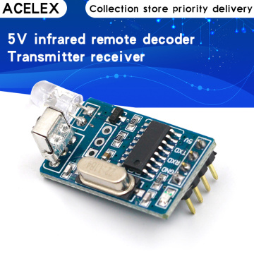 5V IR Infrared Remote Decoder Encoding Transmitter Receiver Wireless Module Quality in Stock