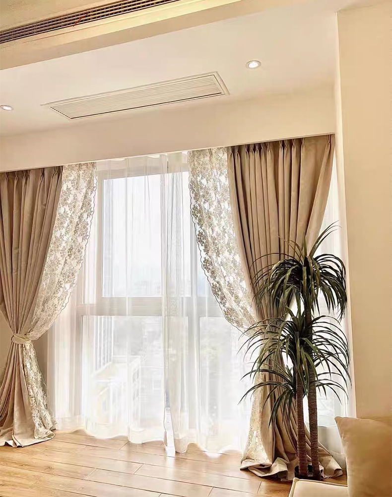 100% Blackout Jacquard Curtain