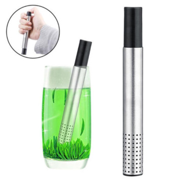 Tea Infuser Strainer Filter Stainless Steel Tea Infuser Coffee Teapot Loose Leaf Herb Strainer Filter HOT Tea Stick Teapot