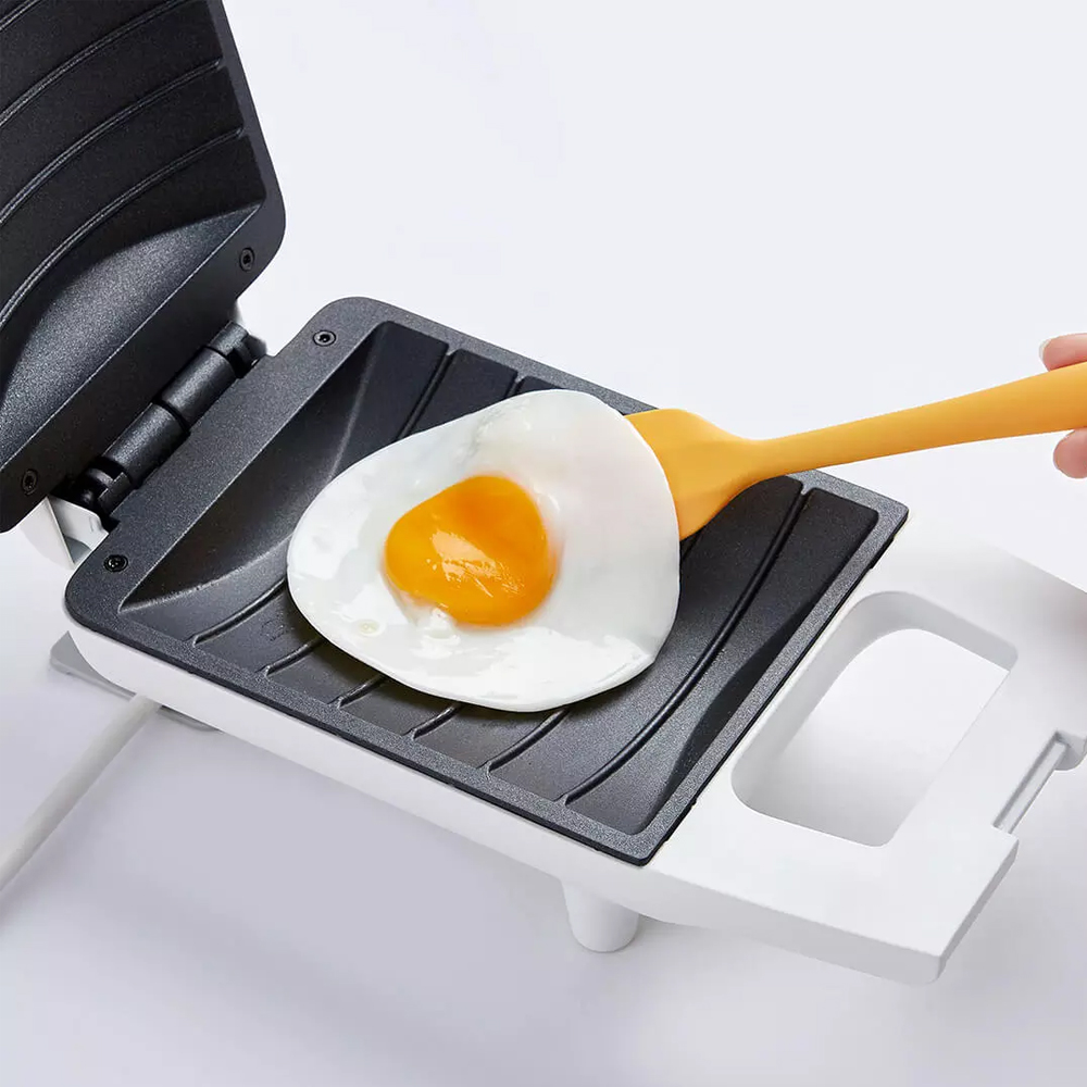 Pinlo Mini Breakfast Bread Maker Machine Kitchen Curved Surface Toaster Maker Frying Egg Machine Omelette Maker Youpin