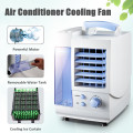Air Cooler Mini Portable Air Conditioner Fan Mine Fan Air Personal Space Cooler Air Conditioner Fan Desktop Air Cooling Fan