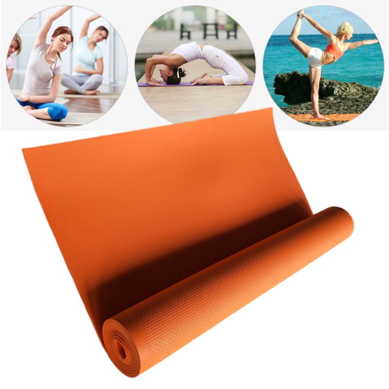 4mm Thick Non-slip EVA Yoga Mat Exercise Body Building Blanket Fitness Equipment