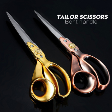 9 inch Professional Sewing Scissors Tailor Scissors For Fabric Cutting Exquisite Steel Dressmaker Scissor Shears Stainless Tool