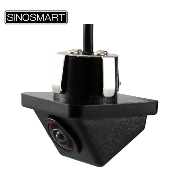 SINOSMART In Stock High Quality HD Universal Wide View Angle Light Parking Reversing Backup Camera with Triangle Plastic Housing