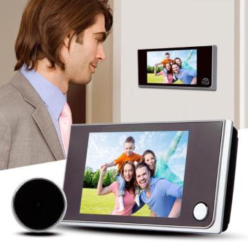 3.5 inch Digital Door Camera Doorbell LCD Color Screen 120 Degree Peephole Viewer Door Eye Doorbell Outdoor Door Bell