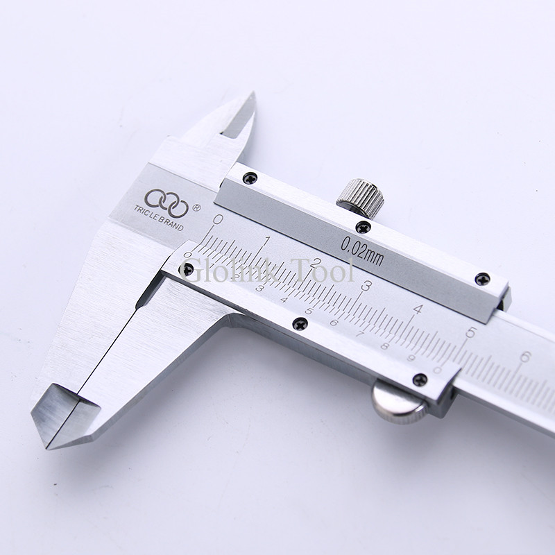 0-100mm 4inch Vernier Caliper 100mm Pocket Vernier Caliper Mini Gem Caliper Micometer Thickness Measure Tool