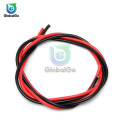 2pcs (Black+Red ) 85CM 10AWG Silicon Wire Electrical Tinned Copper Heatproof Soft Silicone Gel Wire Stranded Cables