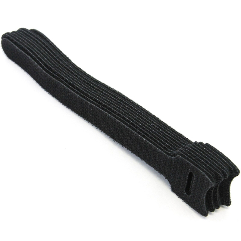 12*150 mm 50 pcs Factory direct T-type Velcro cable tie wire storage cable computer data cable power cable tie wire
