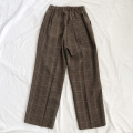 Mooirue Spring Women Pants Plaid High Waist Dropping Feeling High Waist Wide Leg Long Suit Pants