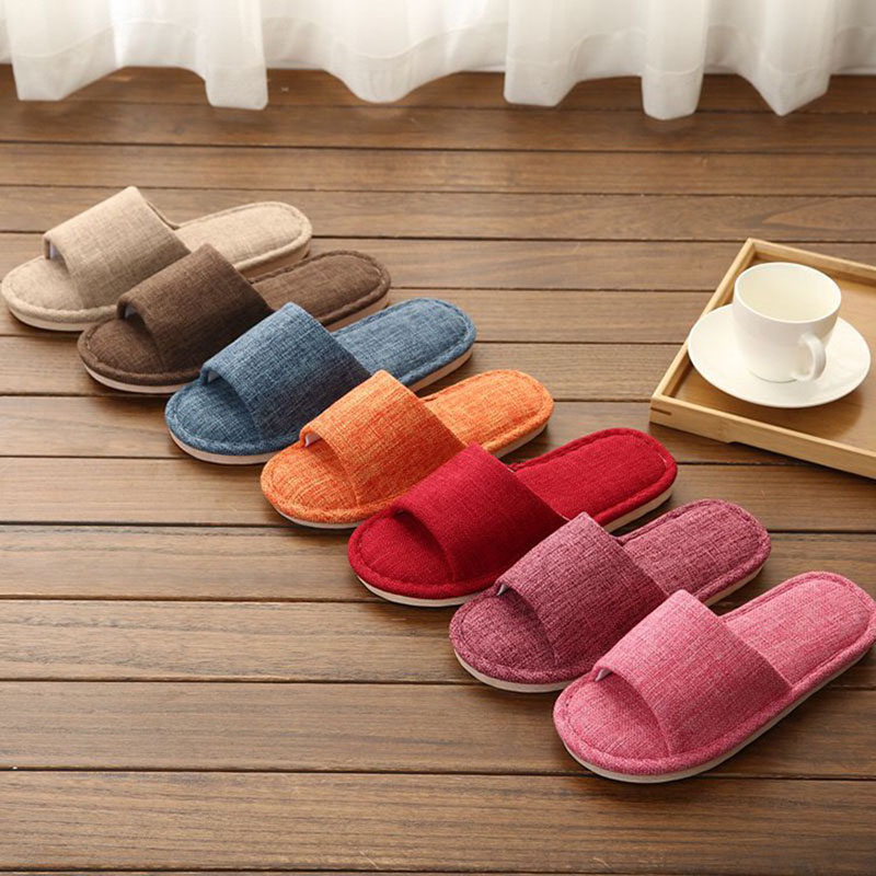 Jron New Arrival Men Home Slippers Shoes Solid Summer Slippers Large Size Footwear Household Indoor Slippers For Men Woman