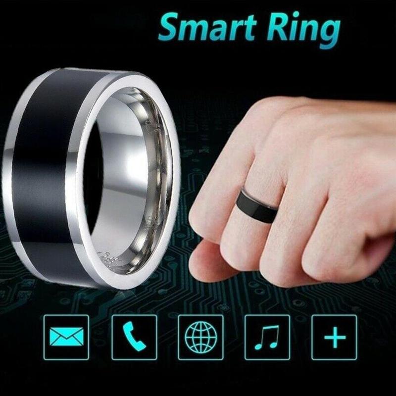 Multifunctional Waterproof Digital Smart Ring NFC For Android Screen Mobile Finger Rings unlocking Phone APP New Arrival