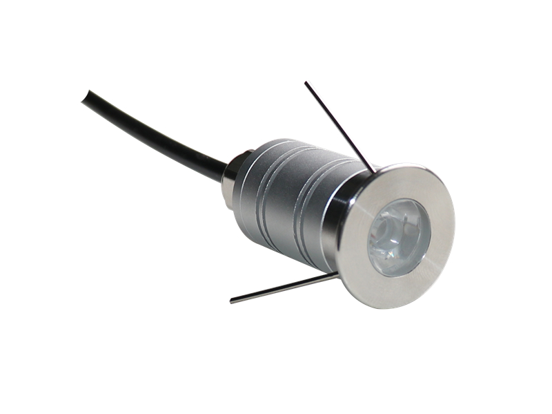 4pcs 1W CREE Led Underground Light Outdoor Indoor Mini Condensing Ground Lamp 1W Landscape Lighting IP67 DC12-24V