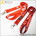 Hot sale red tape lanyard for Chirstmas gifts