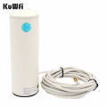 KuWfi 3G/4G LTE Antenna SMA 2.4Ghz 10-12dBi External Wifi Antenna with 5m or 10m cable for 4G Router&Modem Signal Booster